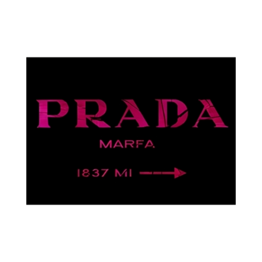 Prada 8 1/2"x11" Framed Wall Art